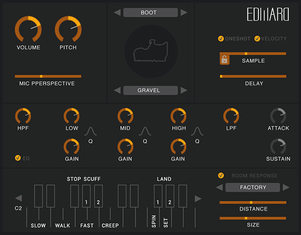Footsteps: Tovusound & Edward FoleyArt Instrument