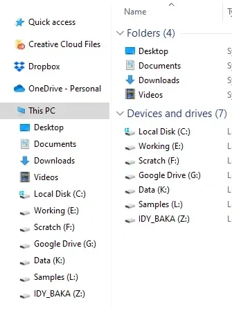 Edited version of This PC